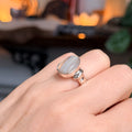 Ravenstone Crystals Agate Ring "Maeve" - Size 6