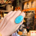 Ravenstone Crystals Amazonite Ring "Lana" - Size 10