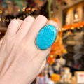 Ravenstone Crystals Amazonite Ring "Olivia" - Size 8