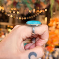 Ravenstone Crystals Amazonite Ring "Roberta" - Size 7