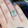 Ravenstone Crystals Aquamarine Ring "Joelle" - Size 7.5
