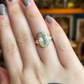 Ravenstone Crystals Aquamarine Ring "René" - Size 7
