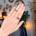 Ravenstone Crystals Blue Kyanite Ring "Melinda" - Size 6.5