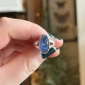 Ravenstone Crystals Blue Kyanite Ring "Michelle" - Size 7