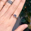 Ravenstone Crystals Blue Kyanite Ring "Octavia" - Size 9