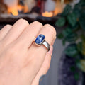 Ravenstone Crystals Blue Kyanite Ring "Odette" - Size 8.5