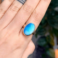 Ravenstone Crystals Blue Opal Ring "Lola" - Size 8