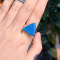 Ravenstone Crystals Blue Opal Ring "Molly" - Size 8.5