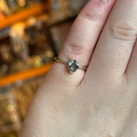 Ravenstone Crystals Campo del Cielo Ring "Bowen" - Size 5