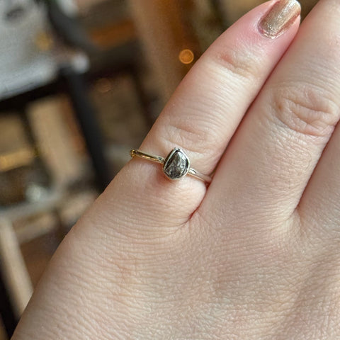 Ravenstone Crystals Campo del Cielo Ring "Marissa" - Size 5.5