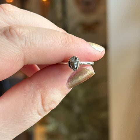 Ravenstone Crystals Campo del Cielo Ring "Marissa" - Size 5.5