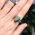 Ravenstone Crystals Chrysoprase Ring "Keegan" - Size 7.5