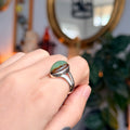 Ravenstone Crystals Chrysoprase Ring "Keegan" - Size 7.5
