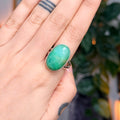 Ravenstone Crystals Chrysoprase Ring "Martha" - Size 9