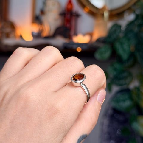 Ravenstone Crystals Citrine Ring "Lena" - Size 6.5