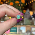 Ravenstone Crystals Ethiopian Opal Ring "Meghan" - Size 7.5