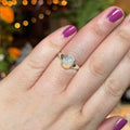 Ravenstone Crystals Ethiopian Opal Ring "Meghan" - Size 7.5