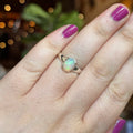 Ravenstone Crystals Ethiopian Opal Ring "Natalie" - Size 8