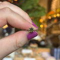 Ravenstone Crystals Faceted Moldavite Ring "Aurora" - Size 8