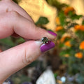 Ravenstone Crystals Faceted Moldavite Ring "Avery" - Size 5.5