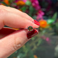 Ravenstone Crystals Faceted Moldavite Ring "Sarah" - Size 10