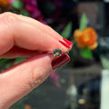 Ravenstone Crystals Faceted Moldavite Ring "Serena" - Size 7