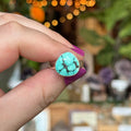 Ravenstone Crystals Faceted Turquoise Ring "Haley" - Size 9