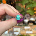 Ravenstone Crystals Faceted Turquoise Ring "Lily" - Size 7