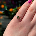 Ravenstone Crystals Green Tourmaline Ring "Nikki" - Size 7