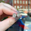 Ravenstone Crystals Herkimer Diamond Ring "Corinne" - Size 7.5