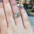 Ravenstone Crystals Herkimer Diamond Ring "Corinne" - Size 7.5