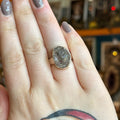 Ravenstone Crystals Herkimer Diamond Ring "Emmeline" - Size 8