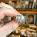 Ravenstone Crystals Herkimer Diamond Ring "Lucien" - Size 8.5