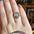 Ravenstone Crystals Herkimer Diamond Ring "Lucien" - Size 8.5