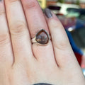 Ravenstone Crystals Iolite | Sunstone Ring "Gabrielle" - Size 7.5