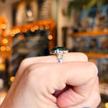 Ravenstone Crystals Jade Ring "Brooklyn" - Size 6