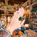 Ravenstone Crystals Jade Ring "Gianna" - Size 7.5