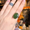 Ravenstone Crystals Jade Ring "Katy" - Size 7.5