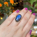 Ravenstone Crystals Labradorite Ring "Aaliyah" - Size 8