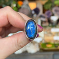 Ravenstone Crystals Labradorite Ring "Bridget" - Size 9