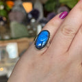 Ravenstone Crystals Labradorite Ring "Griffin" - Size 5.5