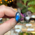 Ravenstone Crystals Labradorite Ring "Kirsten" - Size 5.5