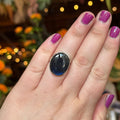 Ravenstone Crystals Labradorite Ring "Randy" - Size 9