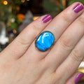 Ravenstone Crystals Labradorite Ring "Sophia" - Size 8