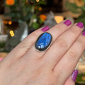 Ravenstone Crystals Labradorite Ring "Tori" - Size 8.5