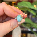 Ravenstone Crystals Larimar Ring "Inez" - Size 6
