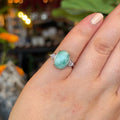 Ravenstone Crystals Larimar Ring "Mariana" - Size 7