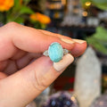 Ravenstone Crystals Larimar Ring "Sue" - Size 8