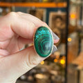 Ravenstone Crystals Malachite | Chrysocolla Ring "Paulette" - Size 7