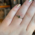 Ravenstone Crystals Moldavite Ring "Frida" - Size 8.5
